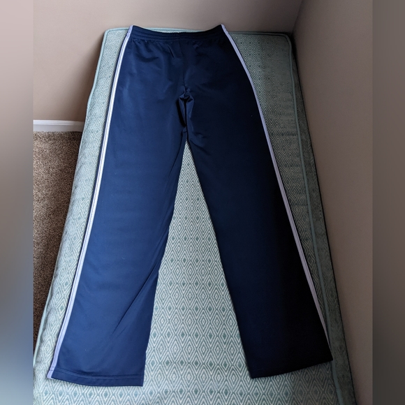 Adidas Navy Track Pants - Picture 2 of 13